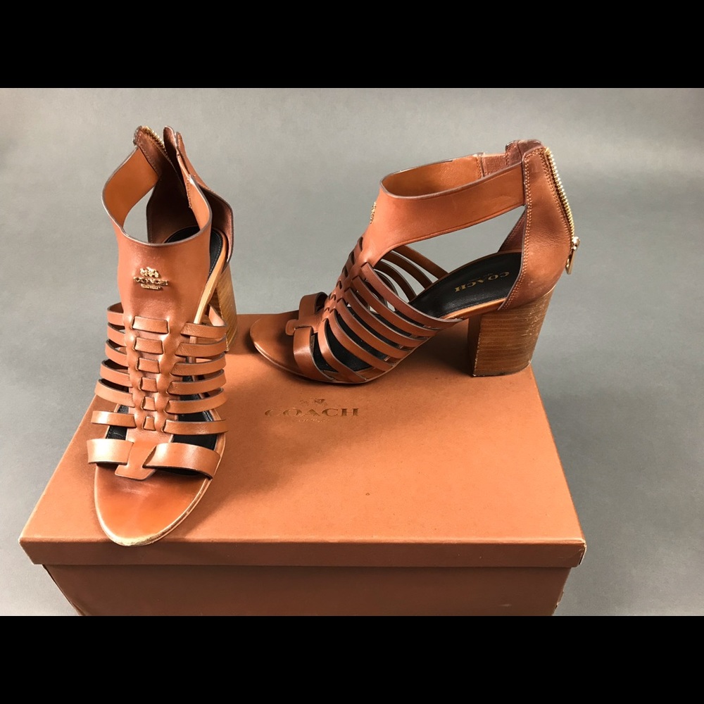Coach Leandra Semi Matte Calf